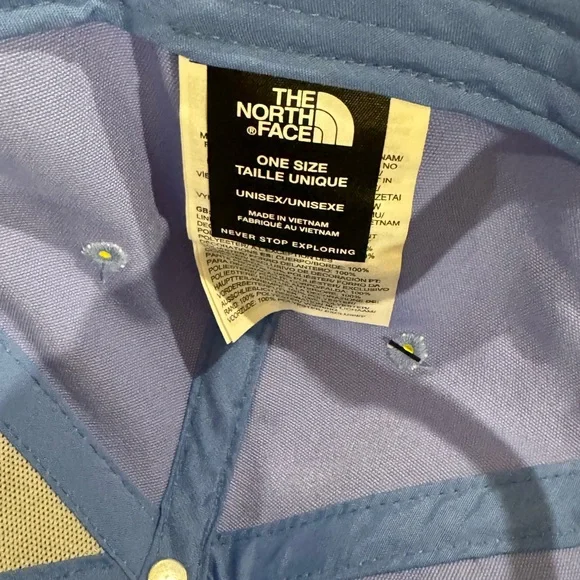 The North Face Recycled  66 Classic Hat | Virtual Blue/TNF White - Picture 10 of 12